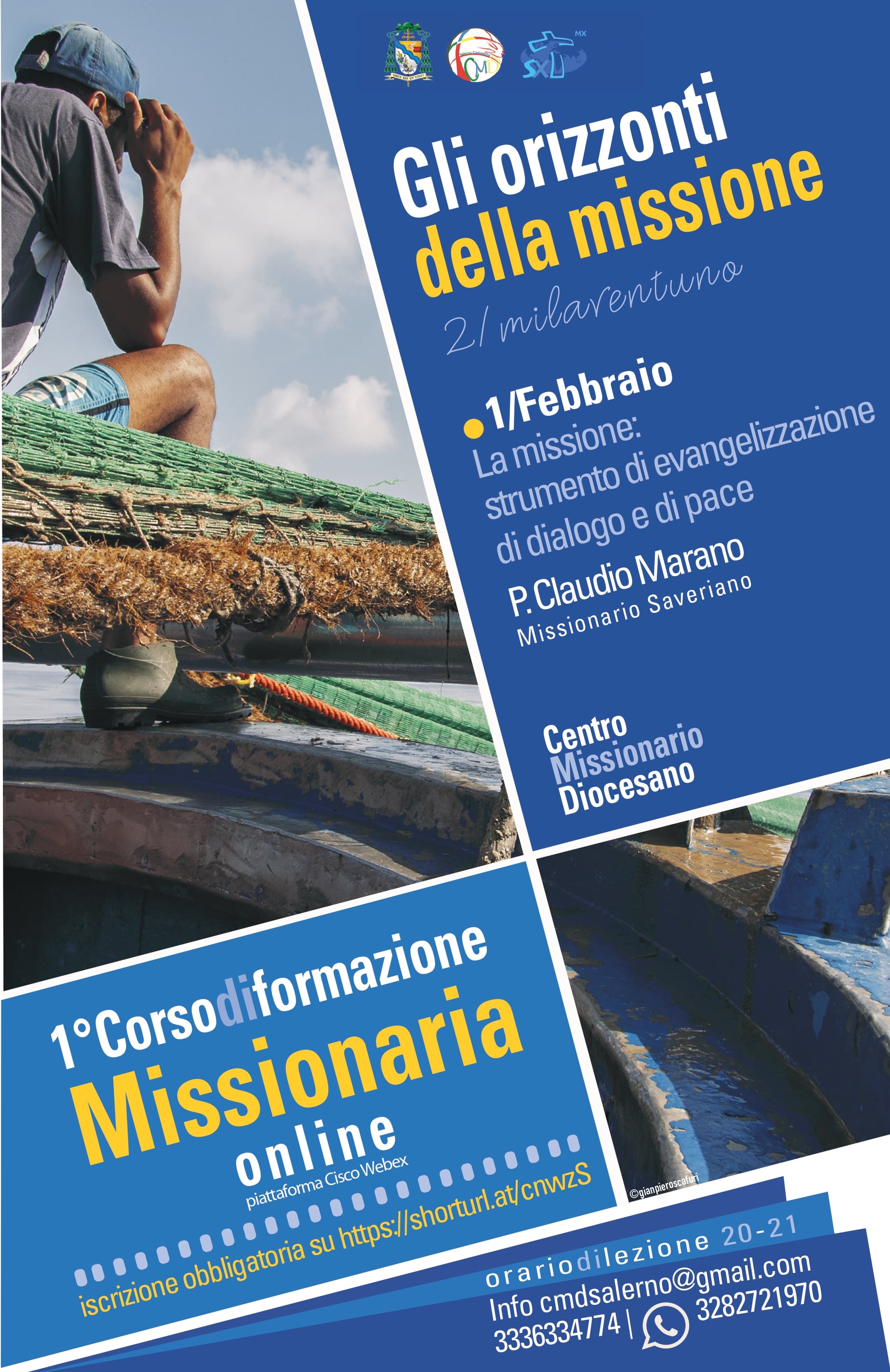 Primo corso di formazione missionaria “Gli orizzonti della missione” – 3° Lezione – 1 Febbraio